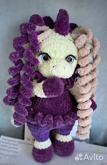 Игрушки ручной работы из плюшевой пряжи