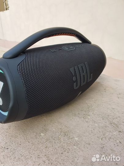 Колонка Блютуз JBL Boombox 3 Большая с подсветкой