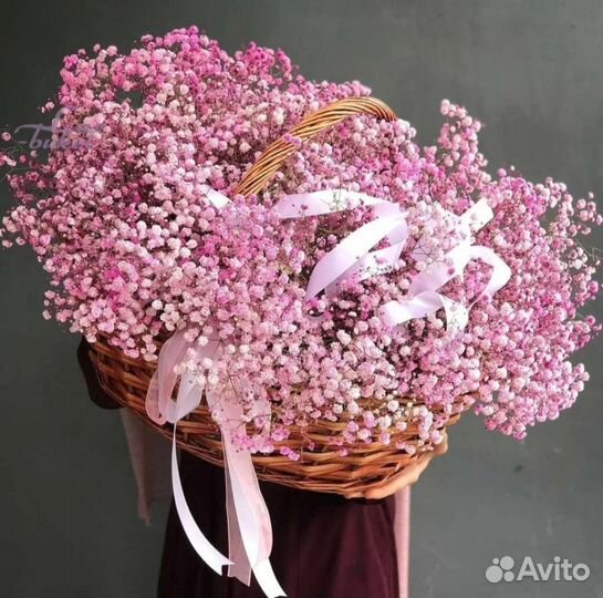 Букет из гипсофилы