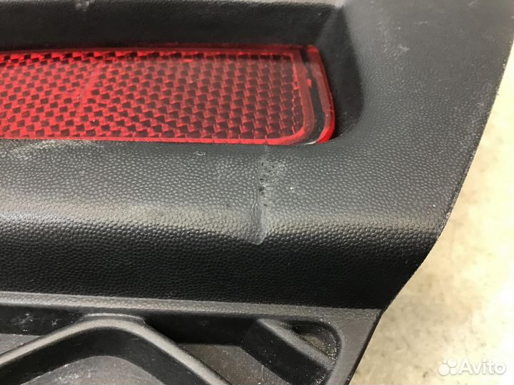 Накладка заднего бампера левая Renault Sandero 201