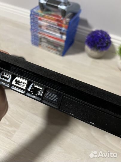 Sony PS4 slim +5 игр(ведьмак 3 / Гта 5)