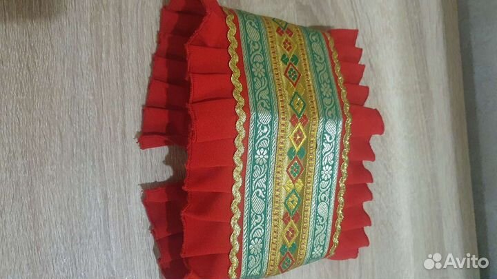 Платье для девочки в казачьем стиле