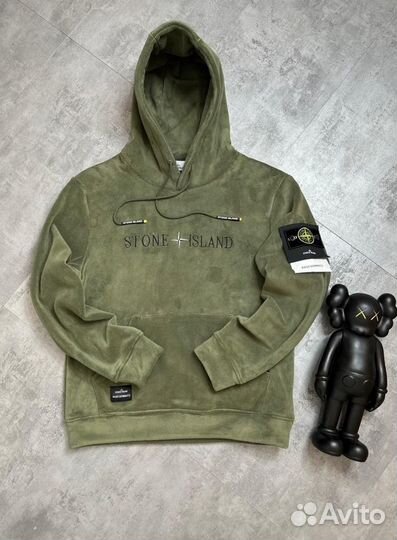 Худи Stone Island барашка на флисе