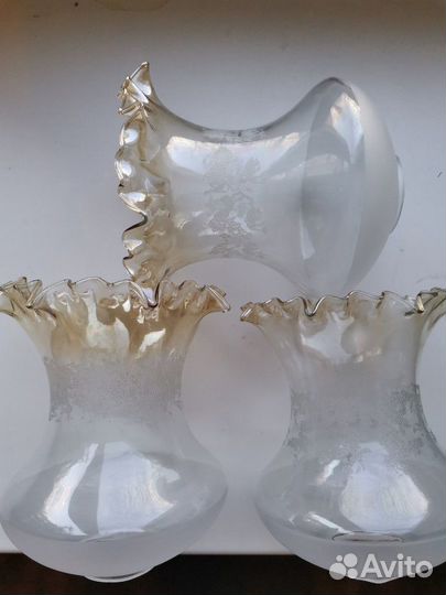 Плафоны для югославских люстр и бра