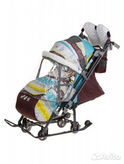Санки коляска ника 7 3