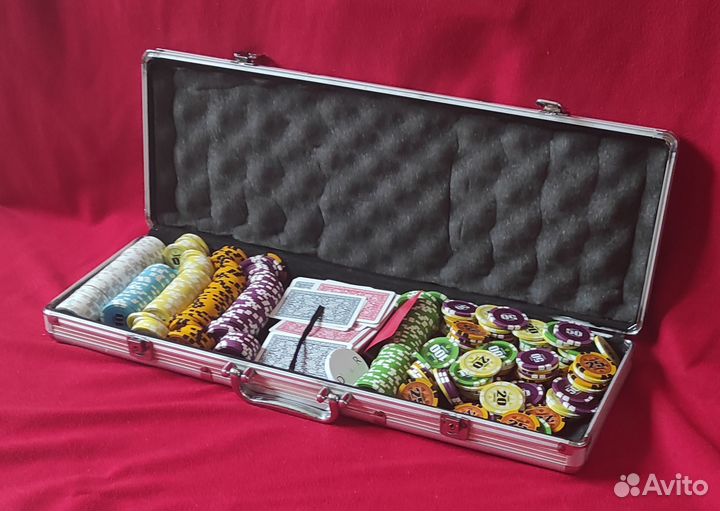 Набор фишек для покера