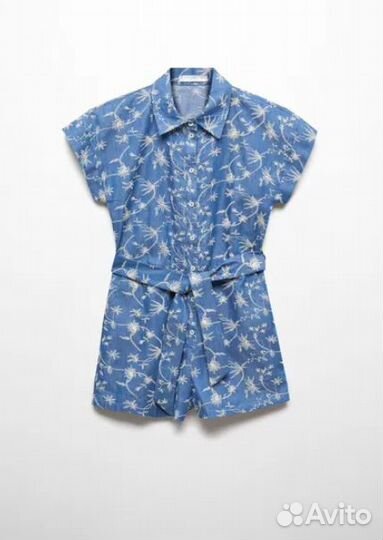 Джинсовый комбинезон Mango S новый