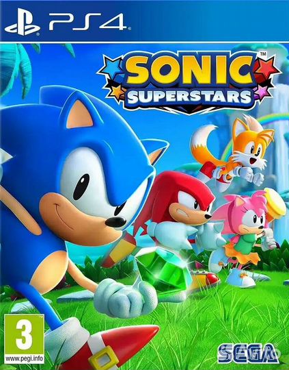 Sonic Superstars PS4 Русские субтитры