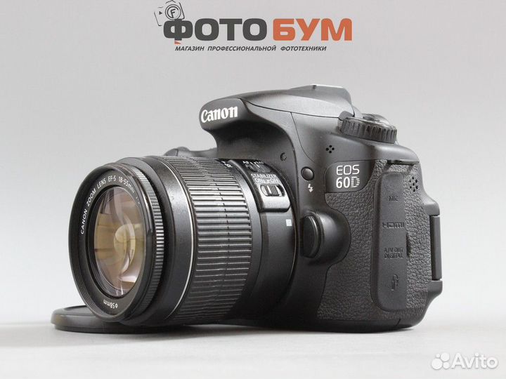 Фотоаппарат Canon 60D kit 18-55 IS II