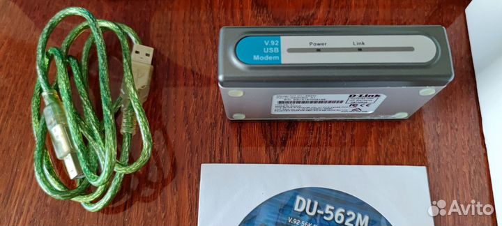 DSL модем D-Link DSL-2500U, USB D-link DU-562M