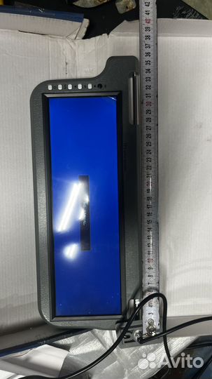 Манитор козырек в авто