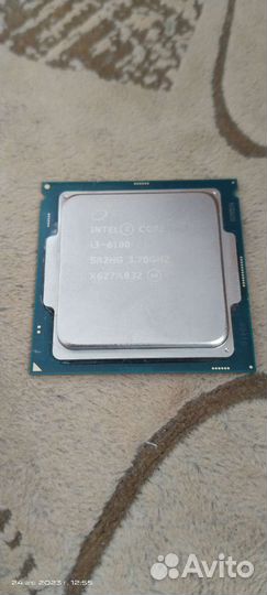 Процессор i3 6100 сокет 1151