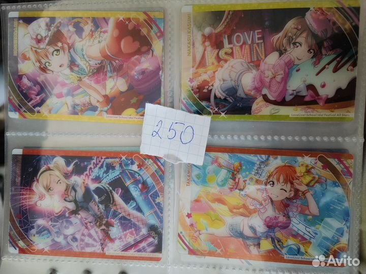 Карточки Love Live клинок рассекающий демона