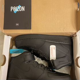 Nike air force 1 mid black Оригинал Poizon