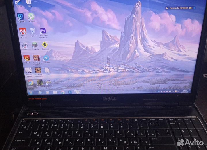 Мощный игровой ноутбук dell