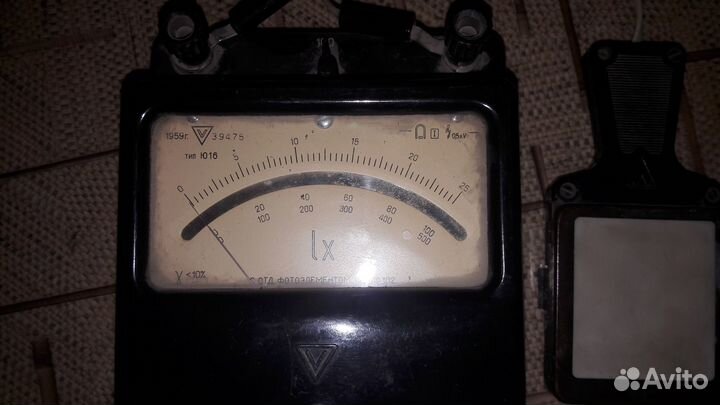 Люксметр Ю16 с выносным фотоэлементом