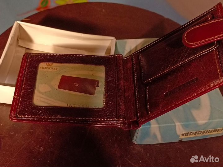 Портмоне мужской натуральная кожа