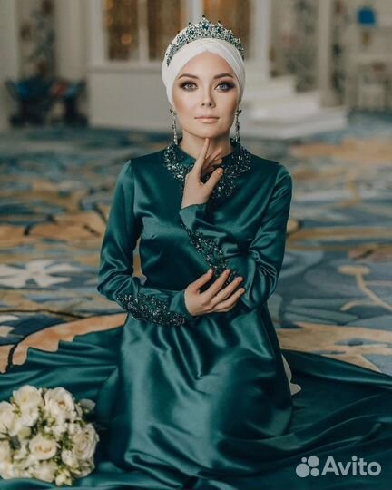 Макияж оформление платка на никах