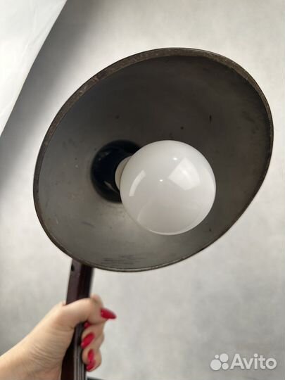 Настольная Карболитовая лампа, Орехово-Зуево,30гг