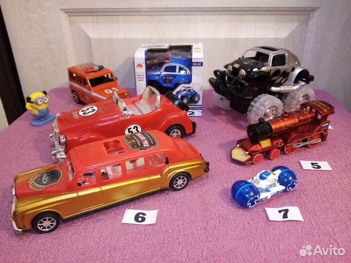 Детские машинки игрушки