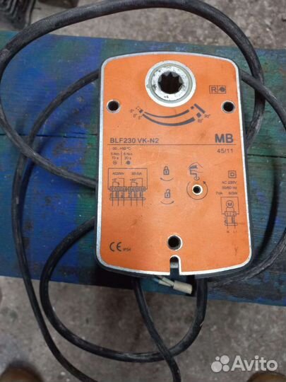 Привод воздушной заслонки Siemens