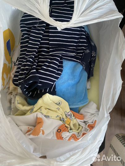 Одежда для малыша пакетом