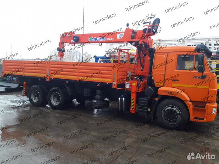 КамАЗ 65115-3094-50 с КМУ, 2023