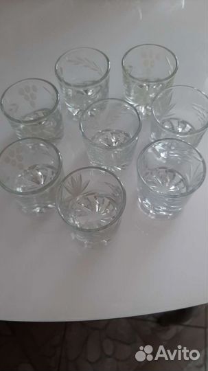 Стопки стекло СССР