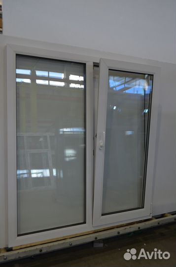 Окно пластиковое 1300*1400