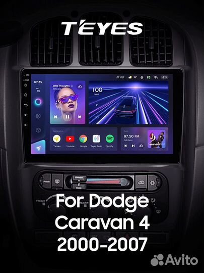 Магнитола Chrysler Grand Voyager 2000-2008