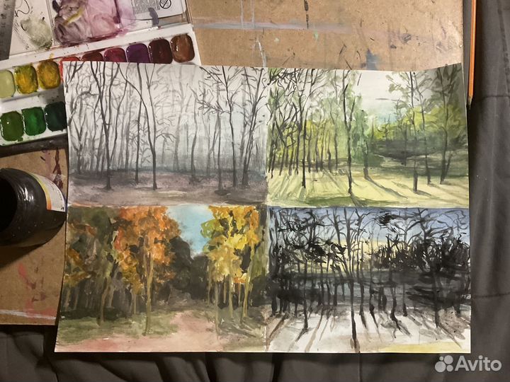 Рисунки на заказ, портреты, живопись