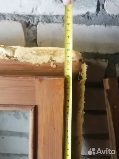 Окно деревянное с уплотнителем бу