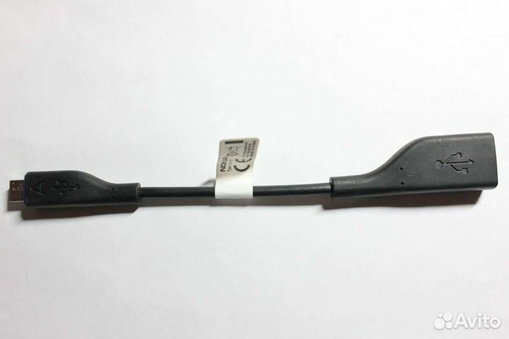 Кабель Nokia OTG CA-157, переходник для флешки