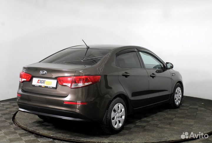 Kia Rio 1.6 AT, 2015, 95 000 км