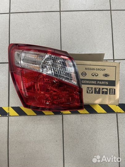 26555br00a фонарь LED внешний левый qashqai
