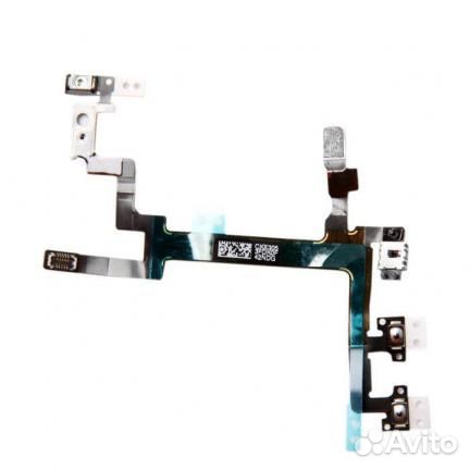 Шлейф кнопки включения с кнопками громкости и микр
