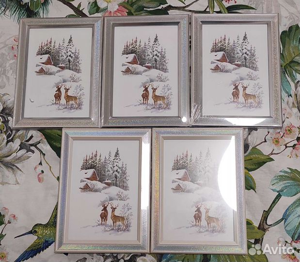 Рамки для фото 10х15, 13х18 - много