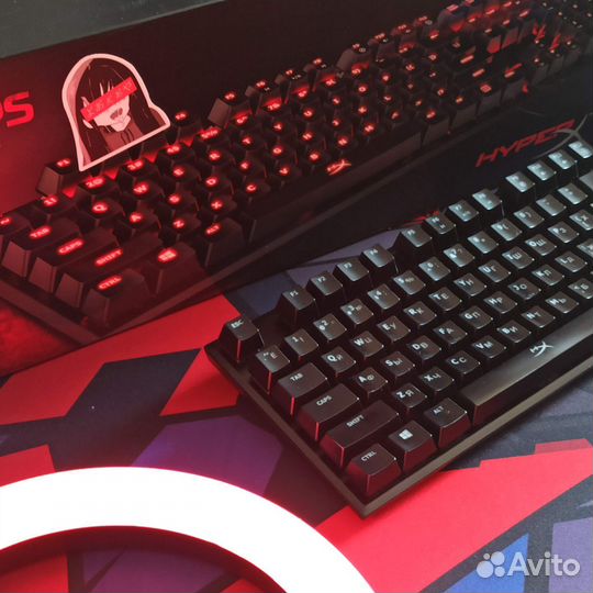 Игровая клавиатура HyperX Alloy FPS, Cherry MX Red