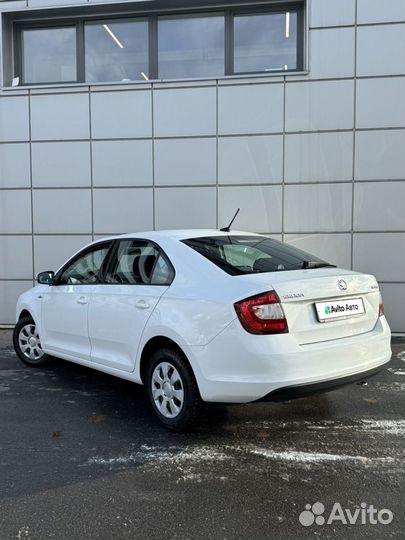 Skoda Rapid 1.6 МТ, 2019, 130 102 км