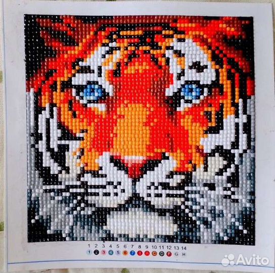 Вышивка крестиком, алмазная мозаика