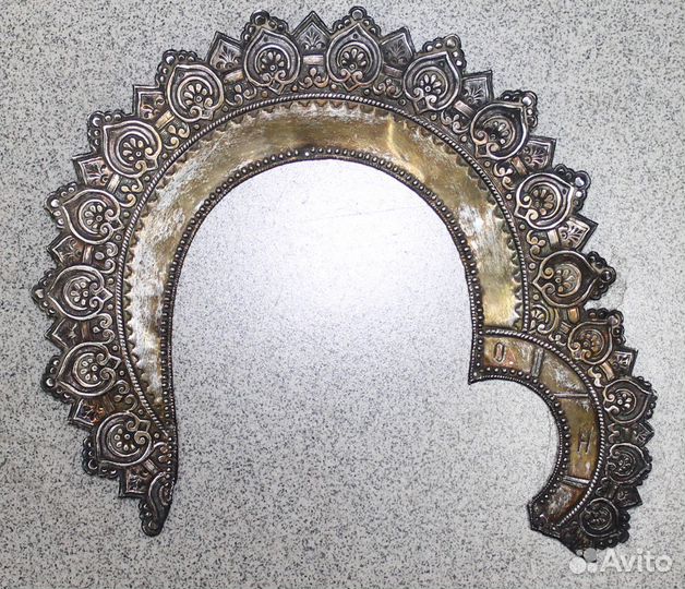 Икона Тихвинская Пресвятая Богородица Серебро