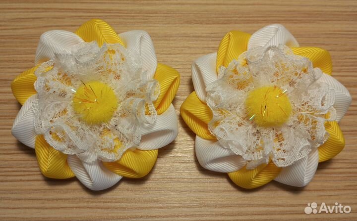 Бантики для волос разные