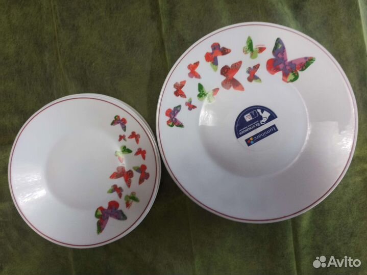 Luminarc люминарк. Тарелки и сервиз