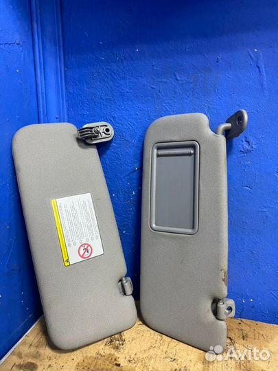 Козырек солнцезащитный Hyundai Solaris хэтчбек