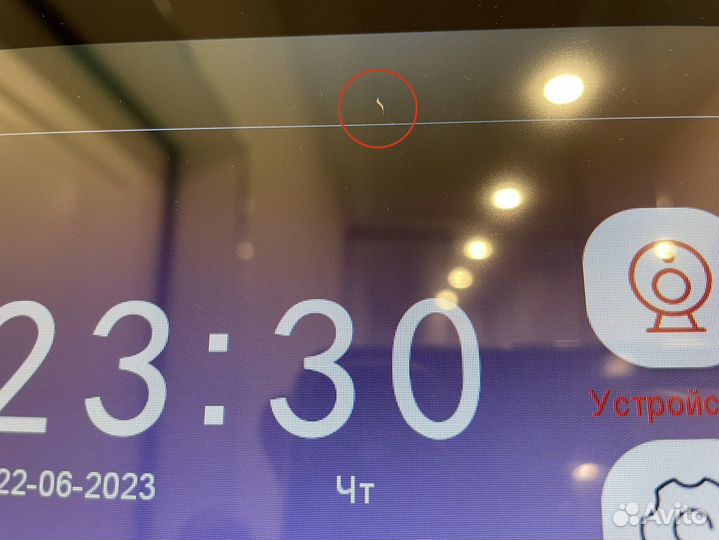 Монитор видеодомофона 10 дюймов wifi (ctv m5102)