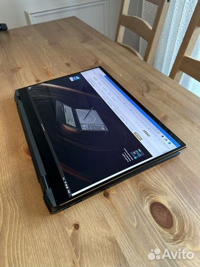 Ноутбук трансформер игровой MSI Summit E16 Flip