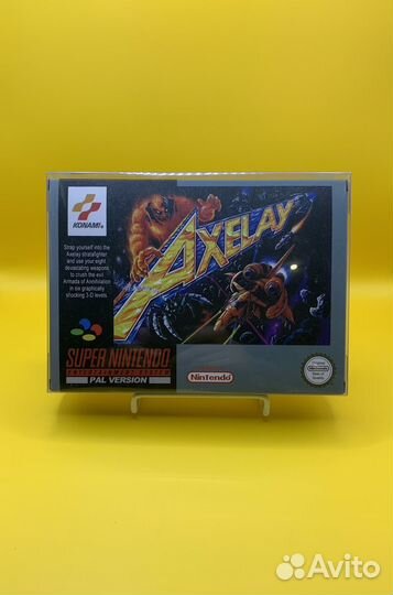 Картридж Axelay для snes (Super Famicom)