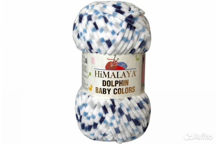 Пряжа Himalaya Dolphin Baby Colors (Беби Колорс)