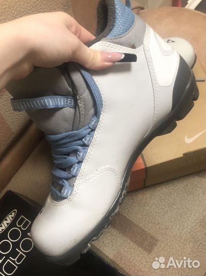 Лыжи беговые с ботинками 41 размер