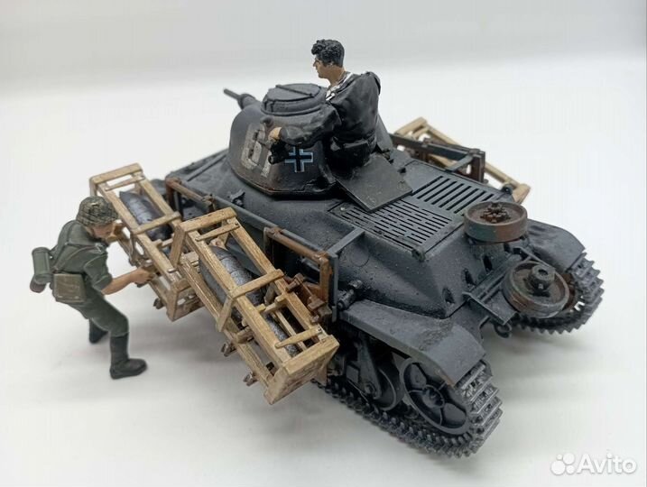 Модель французского R 35 в масштабе 1:35